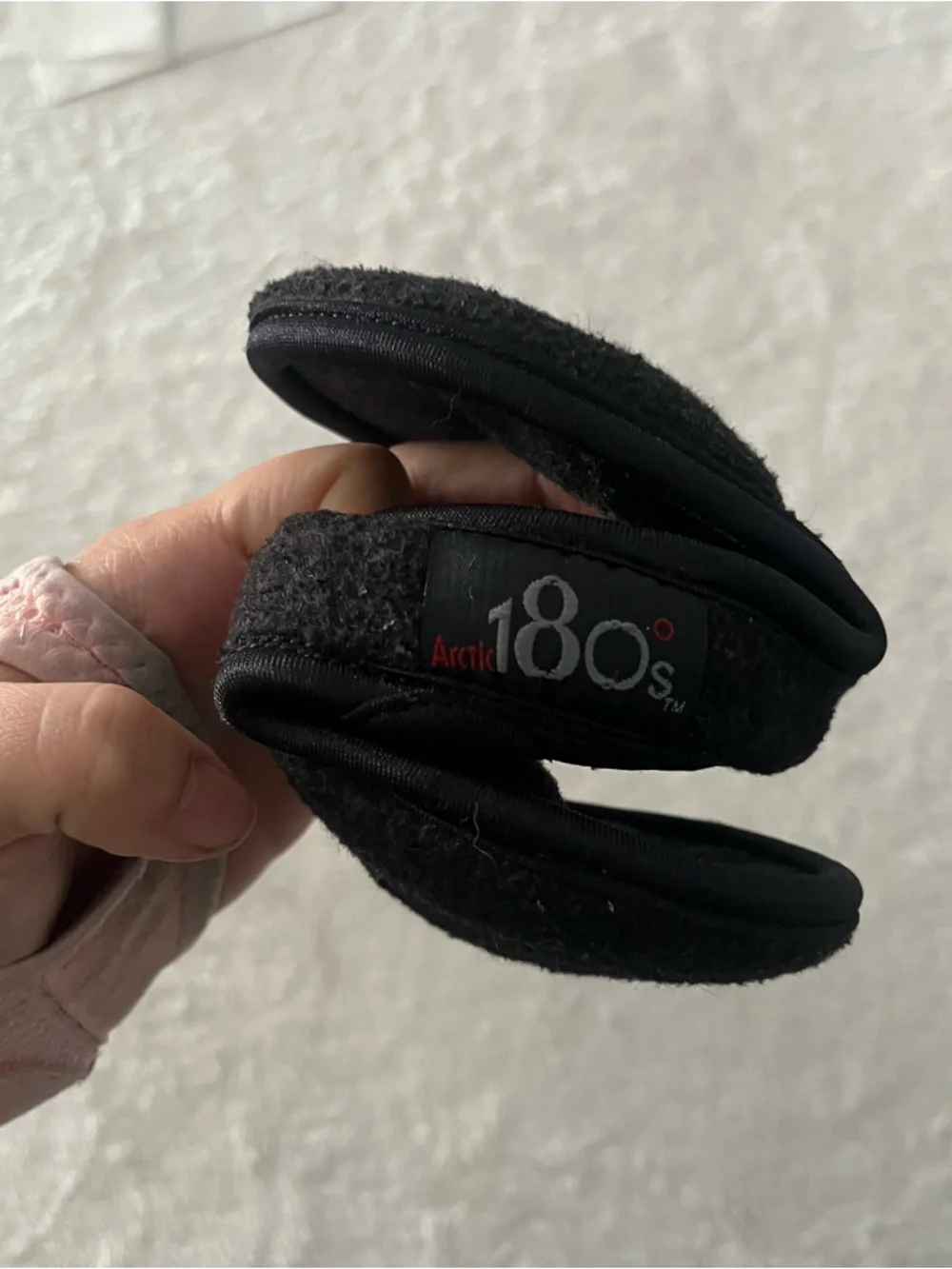 Arctic 180’s Vintage fleece ear warmers designed to fit behind the head OS